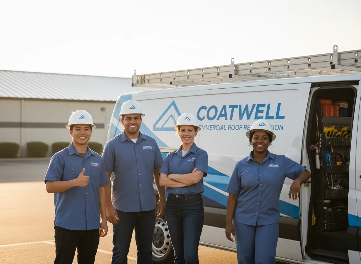 Commercial roof coating company in Naples, ID